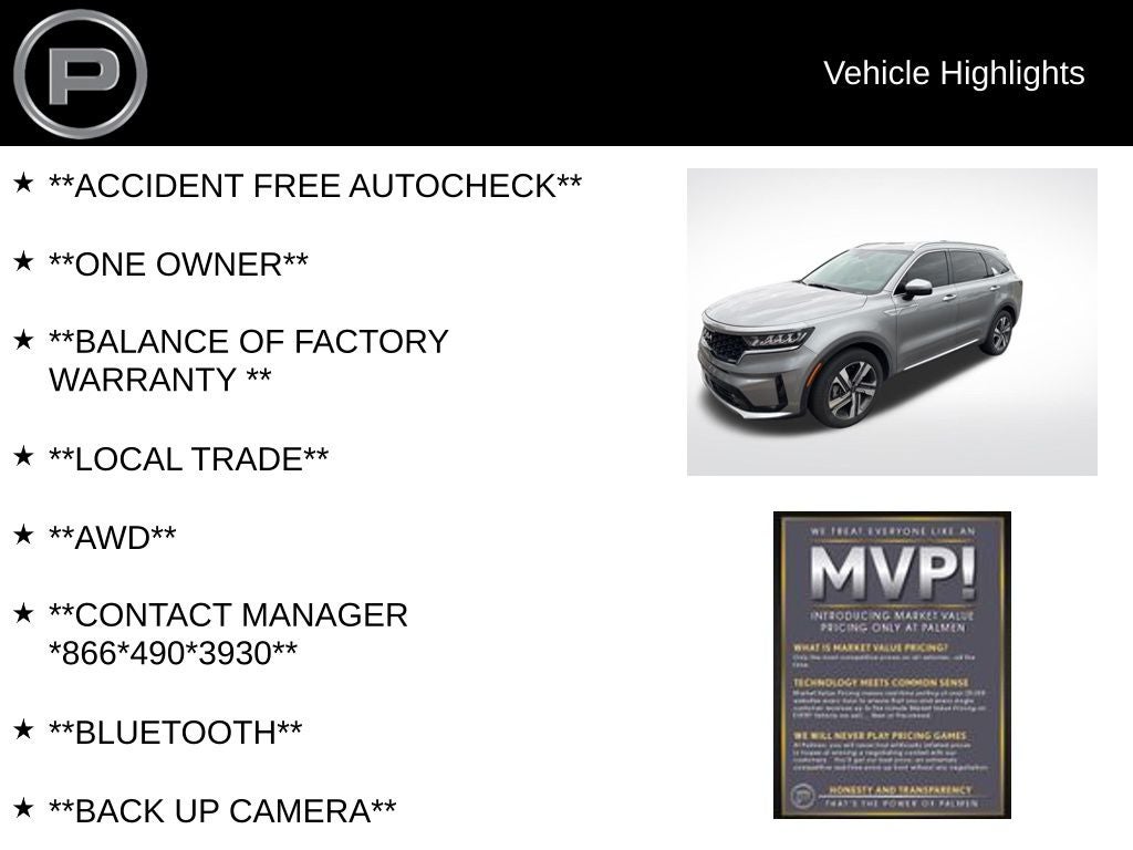 2023 Kia Sorento Hybrid EX