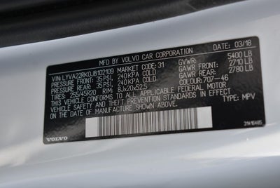 2018 Volvo XC60 T6 Momentum