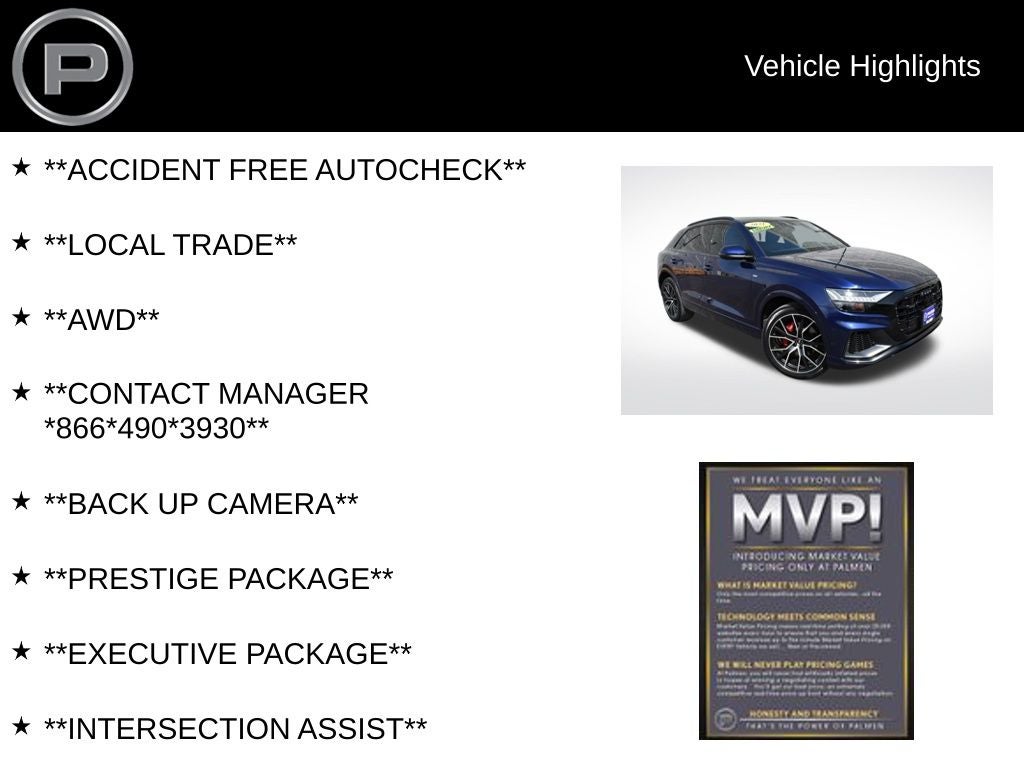 2021 Audi Q8 55 Prestige quattro