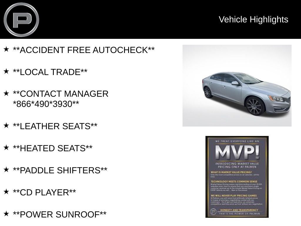 2015 Volvo S60 T5 Premier