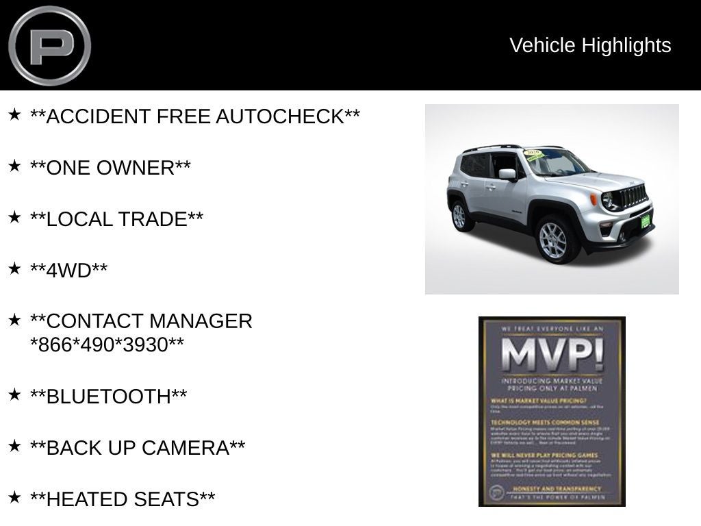2020 Jeep Renegade Latitude