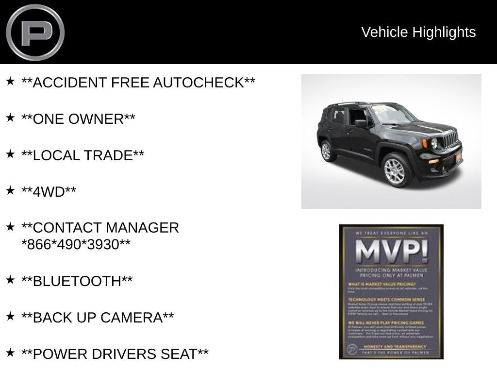 2022 Jeep Renegade Latitude