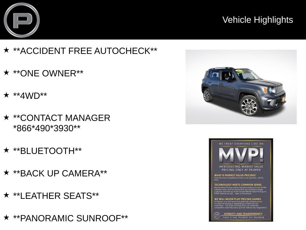 2022 Jeep Renegade Limited