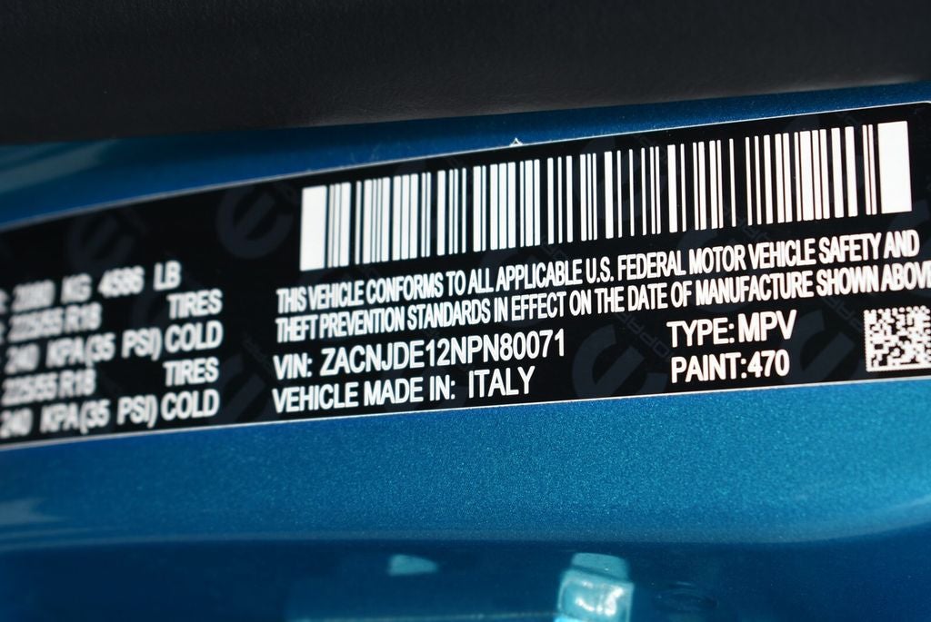2022 Jeep Renegade Altitude