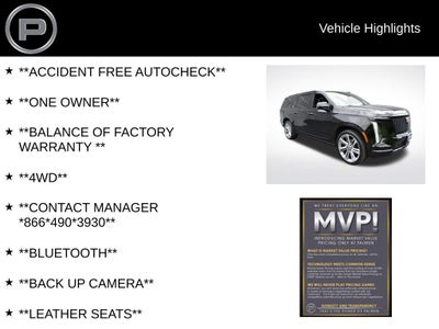 2025 Cadillac Escalade ESV Sport Platinum