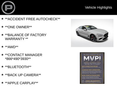 2025 Genesis G70 3.3T AWD Sport Advanced