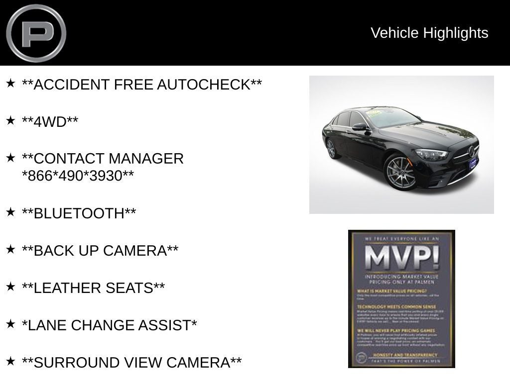 2021 Mercedes-Benz E 350 4MATIC®