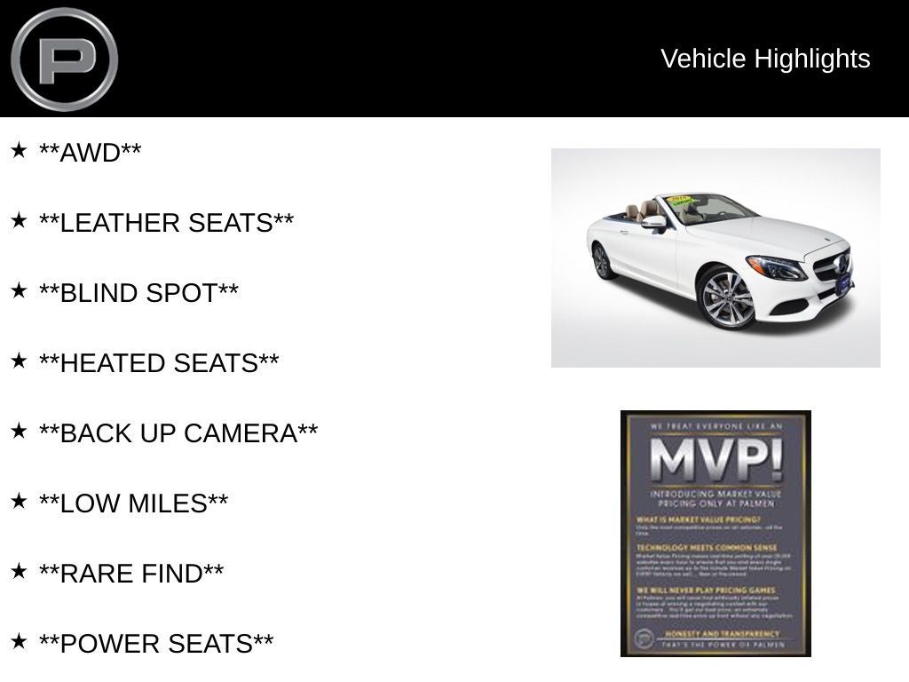 2018 Mercedes-Benz C 300 4MATIC®