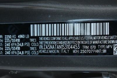 2025 Alfa Romeo Tonale TONALE AWD