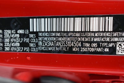 2025 Alfa Romeo Tonale TONALE AWD