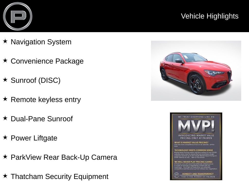 2025 Alfa Romeo Stelvio STELVIO AWD