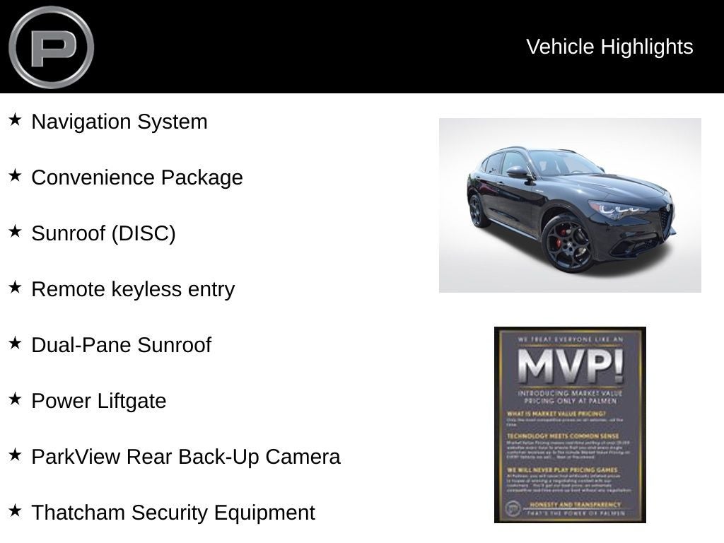 2025 Alfa Romeo Stelvio STELVIO AWD