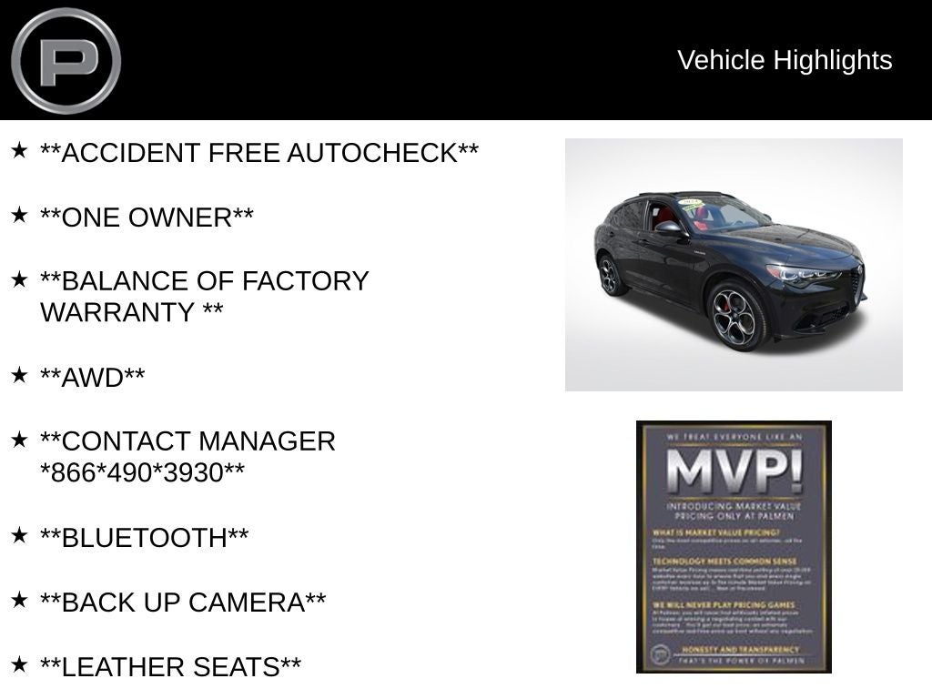2024 Alfa Romeo Stelvio Veloce AWD